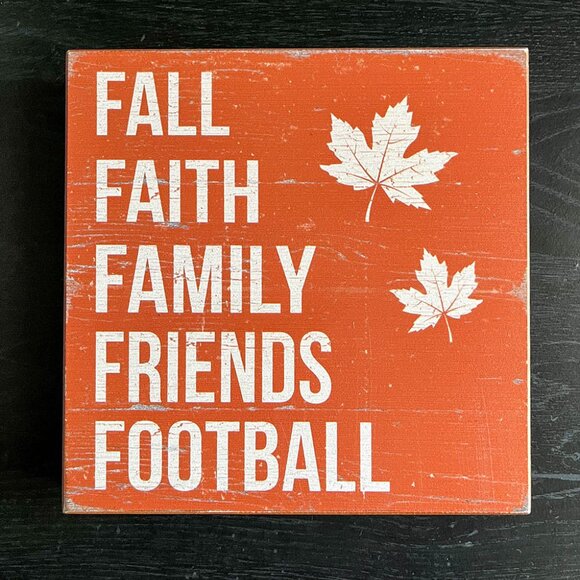 Rustic Fall/Thanksgiving Decor Wooden Box Sign - Picture 11 of 13